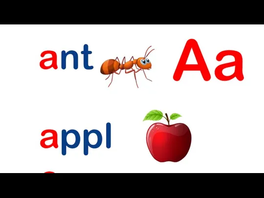 Aa ant apple