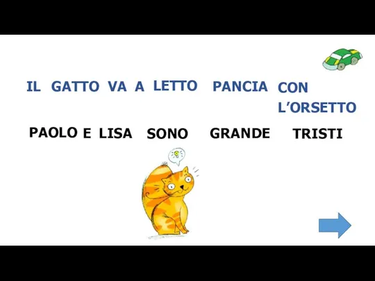 GATTO LETTO CON IL PANCIA VA A L’ORSETTO PAOLO LISA SONO E GRANDE TRISTI