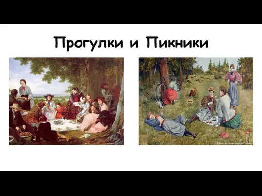 Прогулки и Пикники