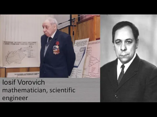 Iosif Vorovich mathematician, scientific engineer