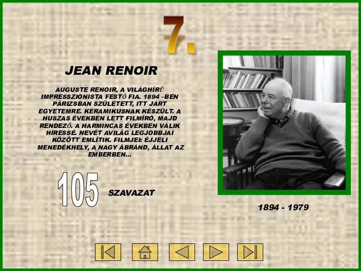 JEAN RENOIR AUGUSTE RENOIR, A VILÁGHÍRŰ IMPRESSZIONISTA FESTŐ FIA. 1894 –BEN PÁRIZSBAN