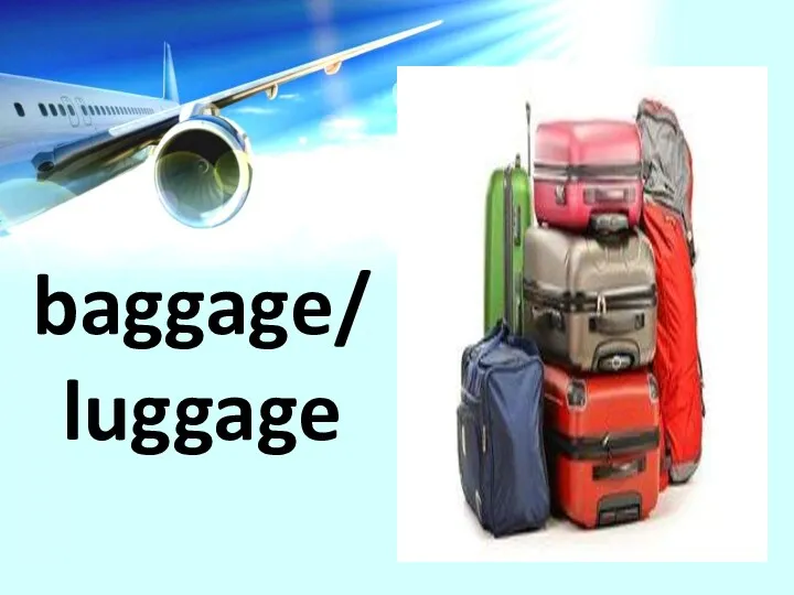 baggage/ luggage