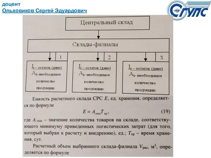 доцент Ольховиков Сергей Эдуардович