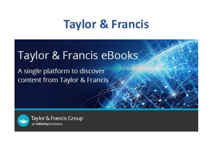 Taylor & Francis