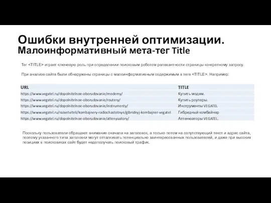 Тег играет ключевую роль при определении поисковым роботом релевантности страницы конкретному запросу.