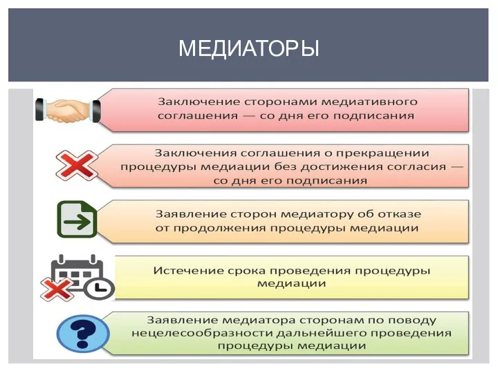 МЕДИАТОРЫ