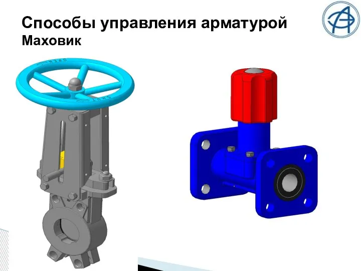 Способы управления арматурой Маховик