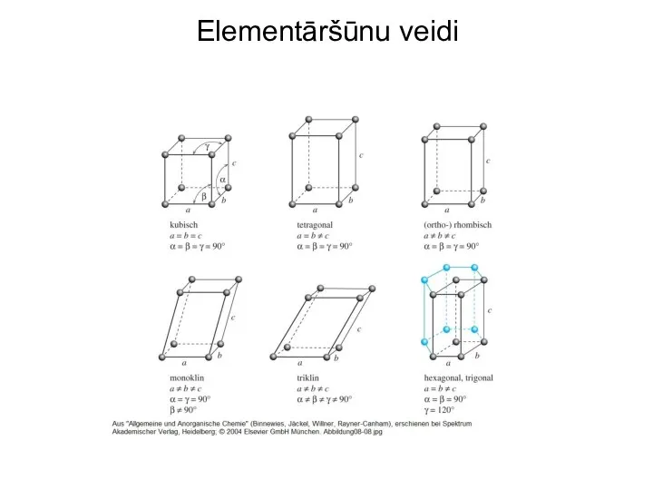 Elementāršūnu veidi