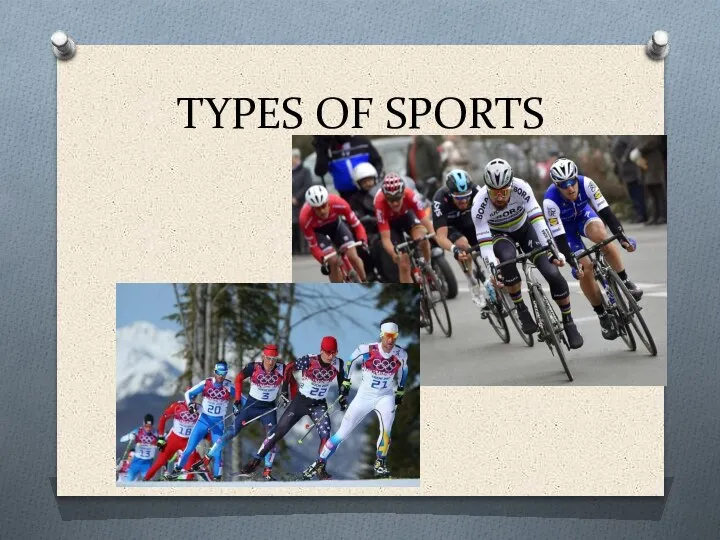 TYPES OF SPORTS