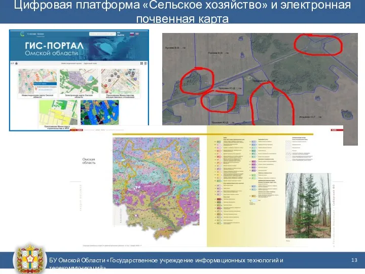 БУ Омской Области «Государственное учреждение информационных технологий и телекоммуникаций» Цифровая платформа «Сельское