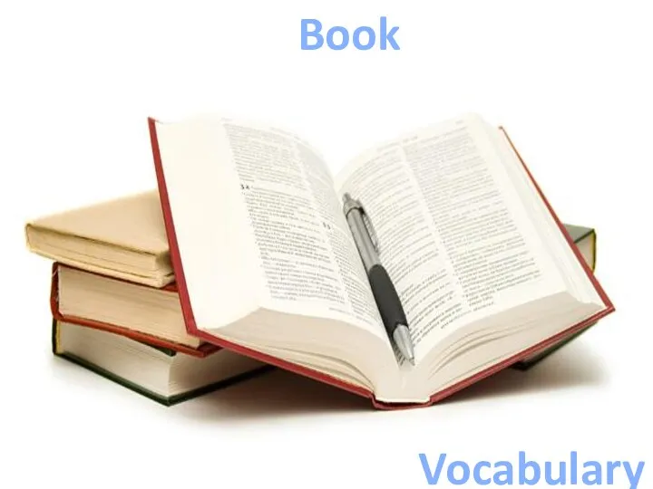 Vocabulary Book