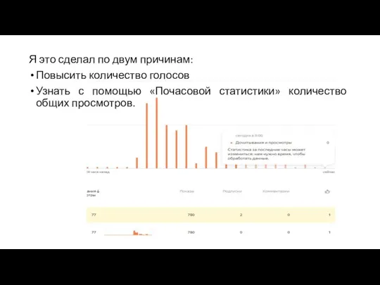 Я это сделал по двум причинам: Повысить количество голосов Узнать с помощью