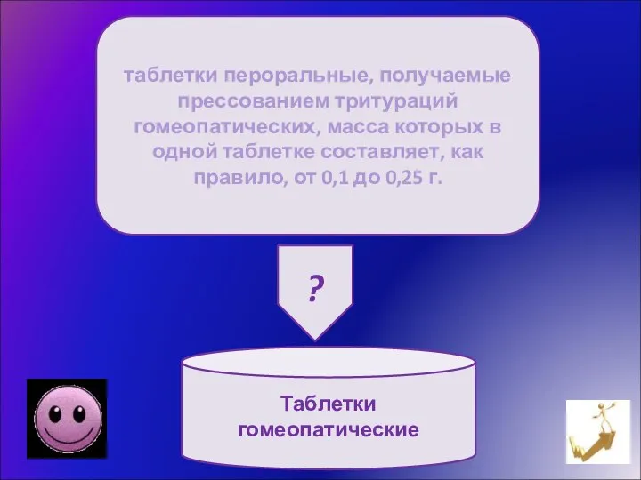 таблетки пероральные, получаемые прессованием тритураций гомеопатических, масса которых в одной таблетке составляет,