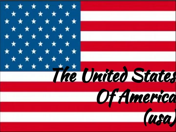 The United States Of America (usa)