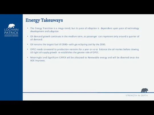 About Lochain Patrick – Our People Energy Takeaways The Energy Transition is