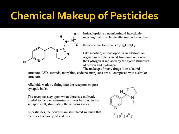 Chemical Makeup of Pesticides