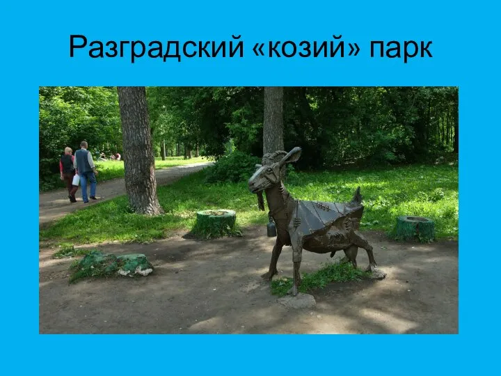 Разградский «козий» парк