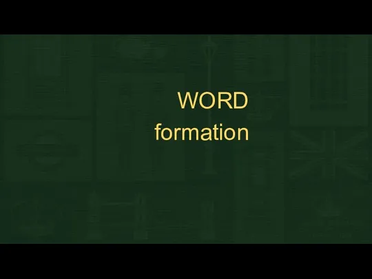WORD formation