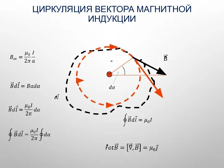 ЦИРКУЛЯЦИЯ ВЕКТОРА МАГНИТНОЙ ИНДУКЦИИ