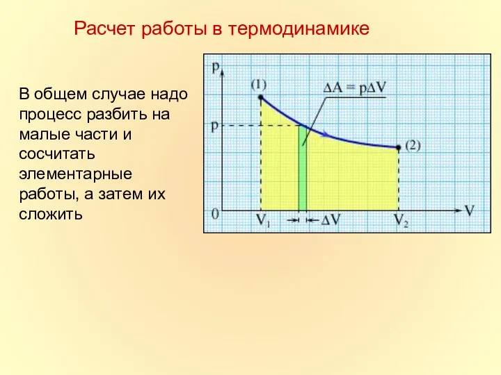 В общем случае надо процесс разбить на малые части и сосчитать элементарные