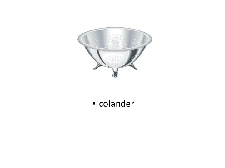 colander