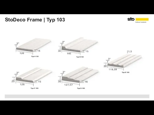 StoDeco Frame | Typ 103