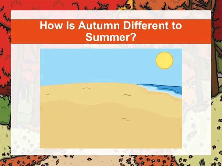 How Is Autumn Different to Summer?