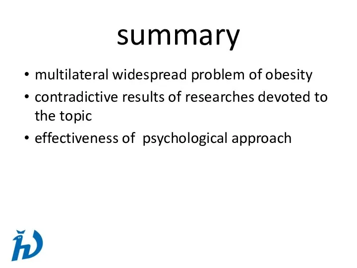 summary multilateral widespread problem of obesity contradictive results of researches devoted to