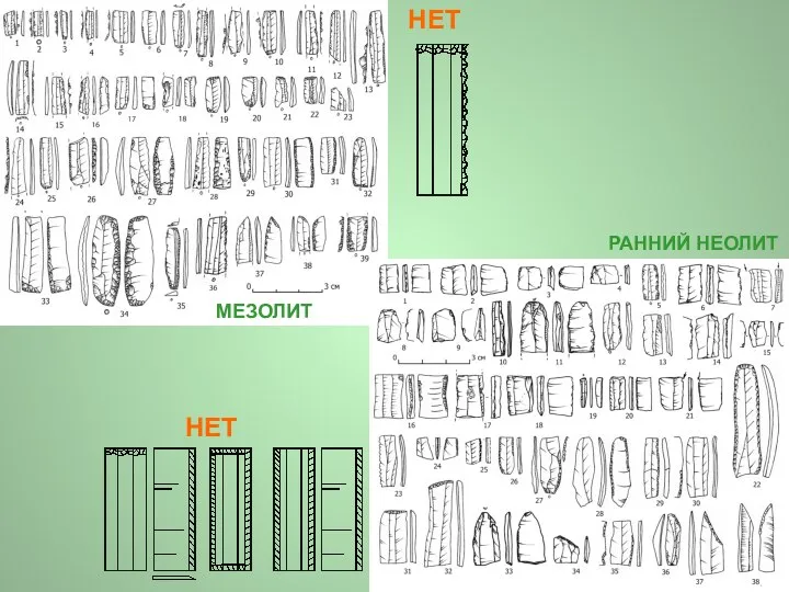 РАННИЙ НЕОЛИТ МЕЗОЛИТ НЕТ НЕТ