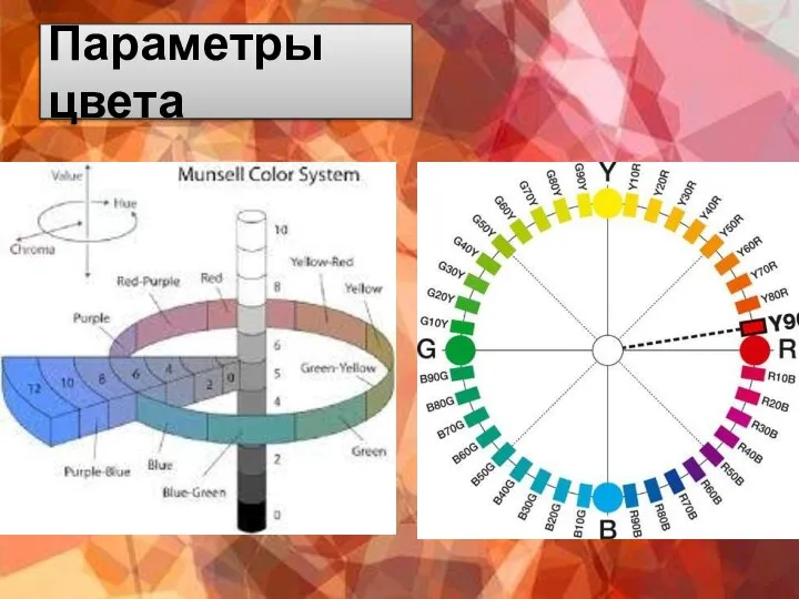 Параметры цвета