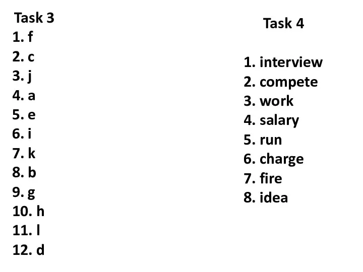 Task 3 1. f 2. c 3. j 4. a 5. e