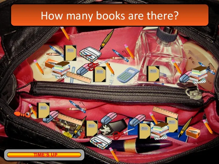 How many books are there? TIME’S UP