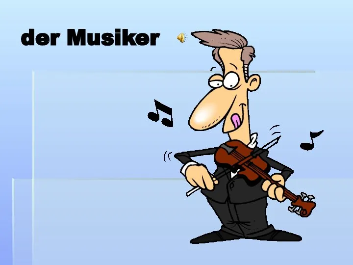 der Musiker