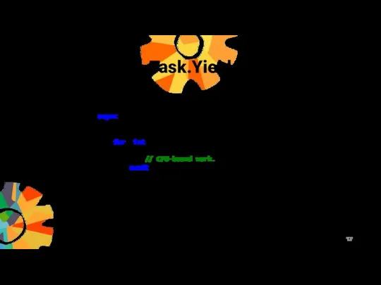 Task.Yield async Task LongRunningCpuBoundWorkAsync() { for (int i = 0; i !=