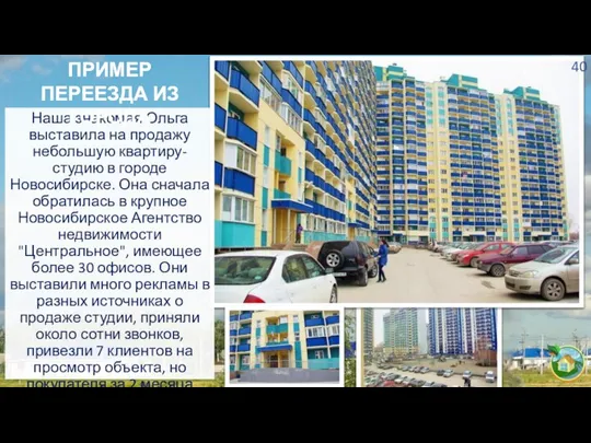Наша знакомая Ольга выставила на продажу небольшую квартиру-студию в городе Новосибирске. Она