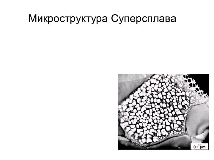 Микроструктура Суперсплава