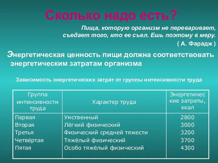 Сколько надо есть? Пища, которую организм не переваривает, съедает того, кто ее