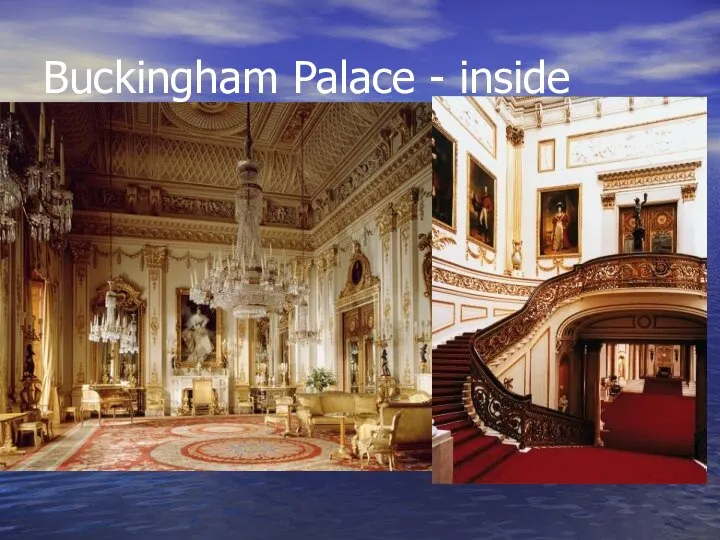 Buckingham Palace - inside