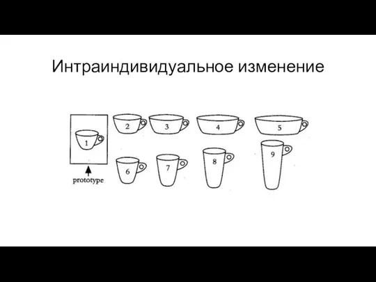 Интраиндивидуальное изменение