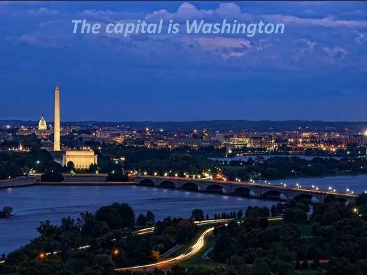 The capital is Washington