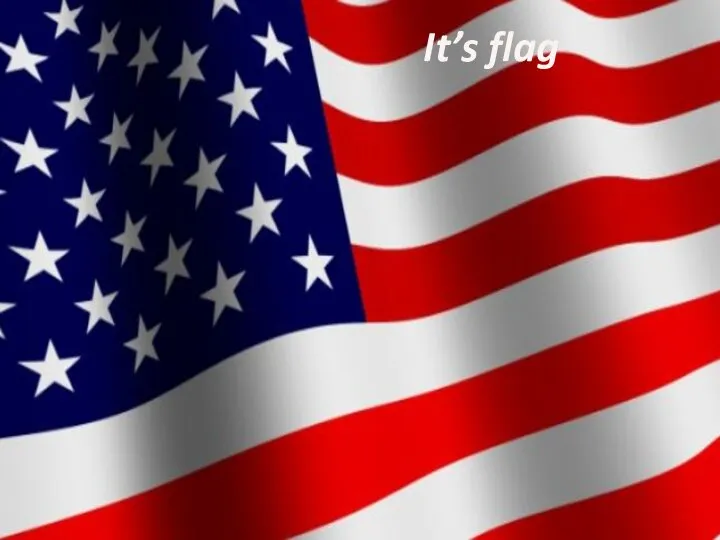 It’s flag