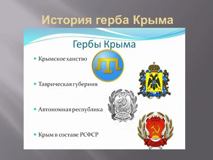 История герба Крыма