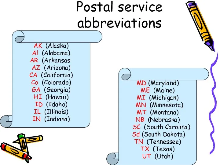 MD (Maryland) ME (Maine) MI (Michigan) MN (Minnesota) MT (Montana) NB (Nebraska)