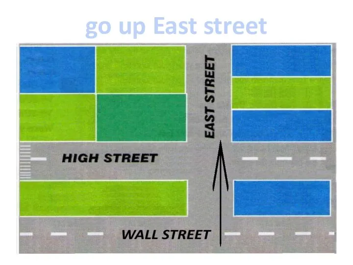 go up East street