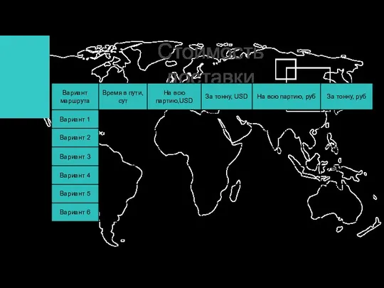 Стоимость доставки