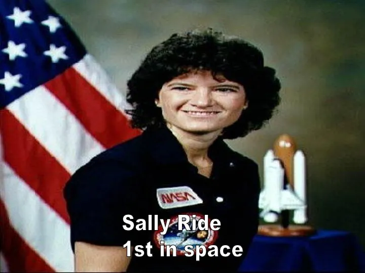 Sally Ride 1st in space