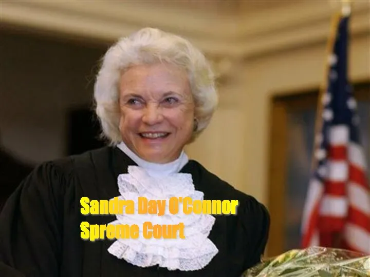 Sandra Day O'Connor Spreme Court