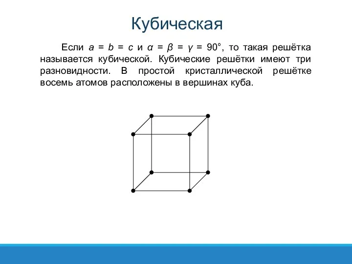 Если a = b = c и α = β = γ