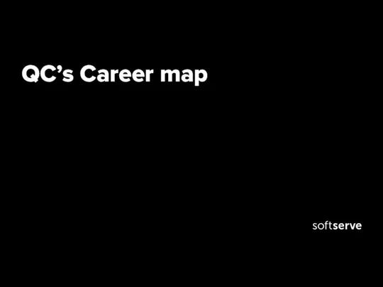 QC’s Career map