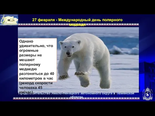 Представительство Ямало-Ненецкого автономного округа в Тюменской области 27 февраля - Международный день
